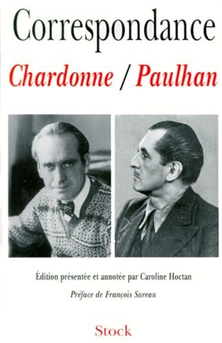 Correspondance Chardonne-Paulhan 1928-1962 Books