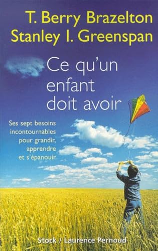 Ce qu'un enfant doit avoir book