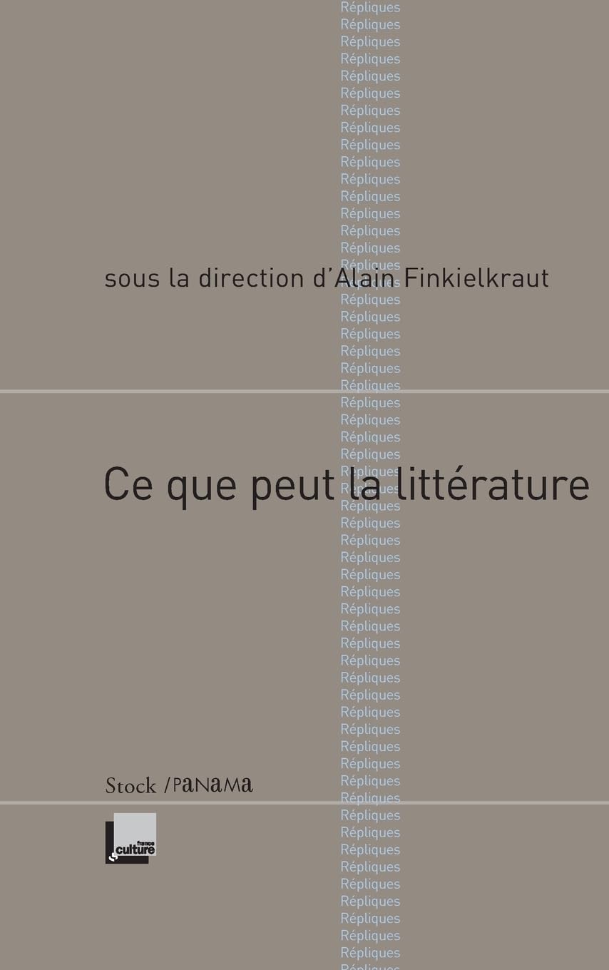 Ce que peut la littérature Philosophy