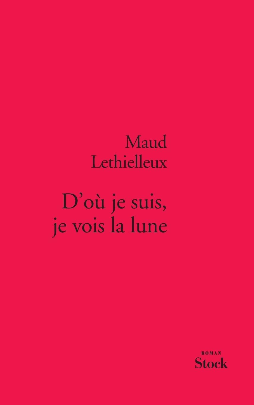 D OU JE SUIS JE VOIS LA LUNE book