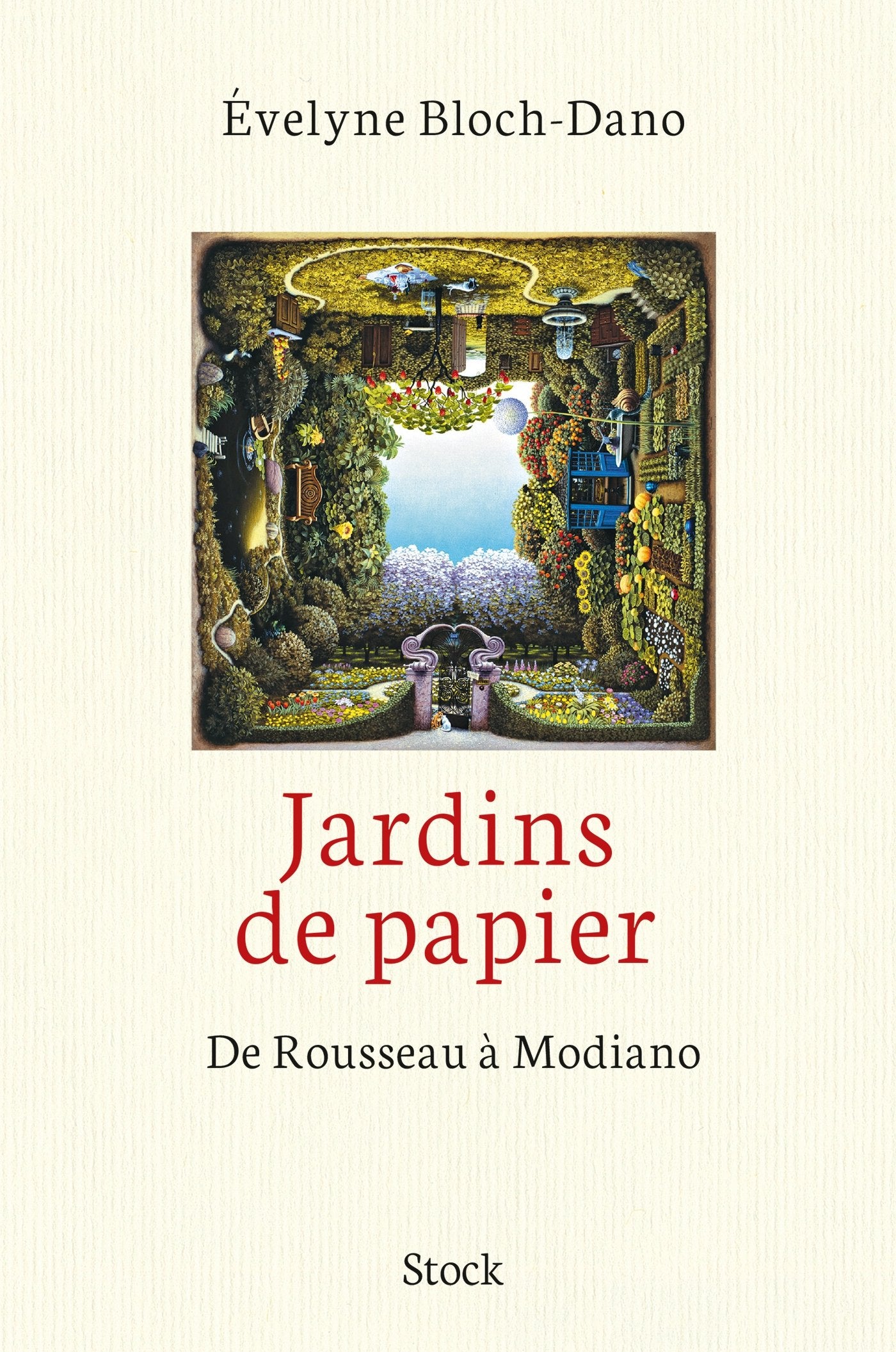 Jardins de papier : de Rousseau à Modiano book