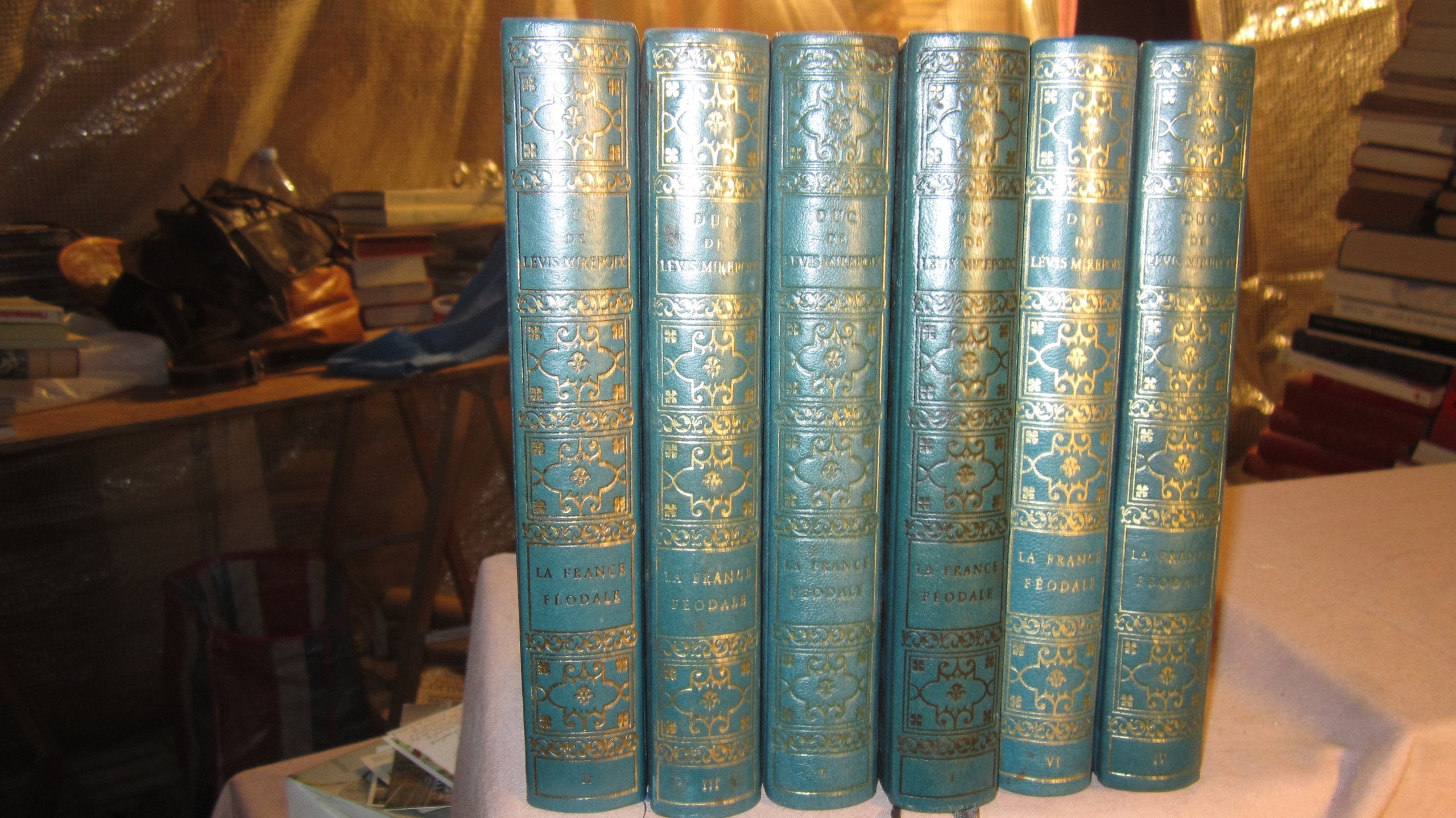 La france féodale -en 6 volumes Books
