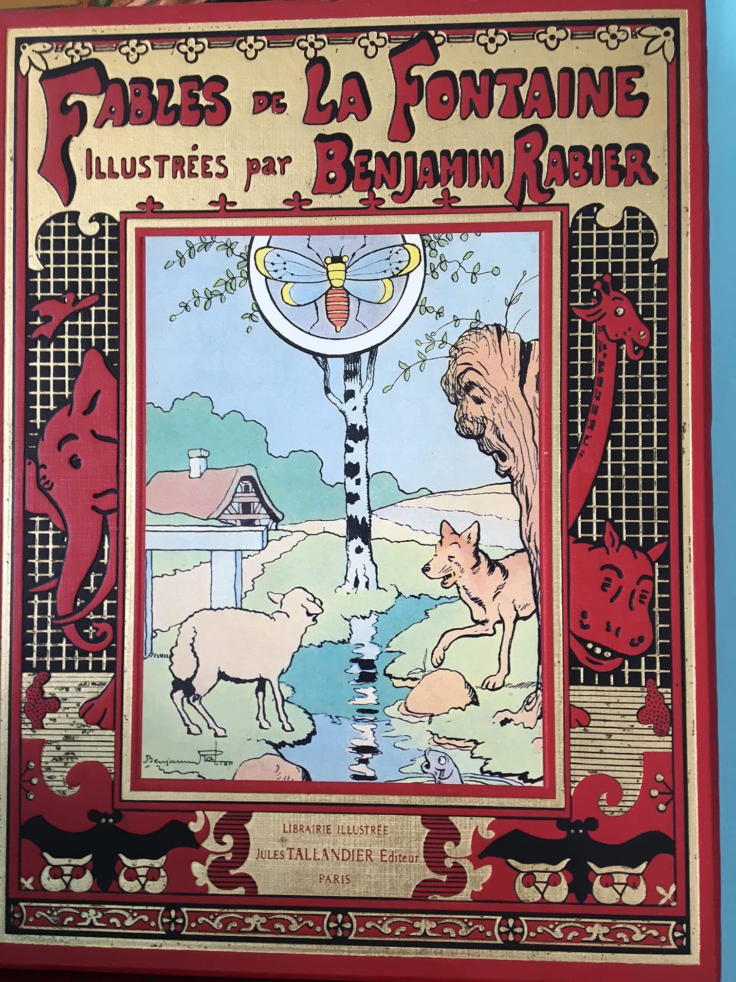 Les fables de la fontaine (Beaux Livres Lu) Books