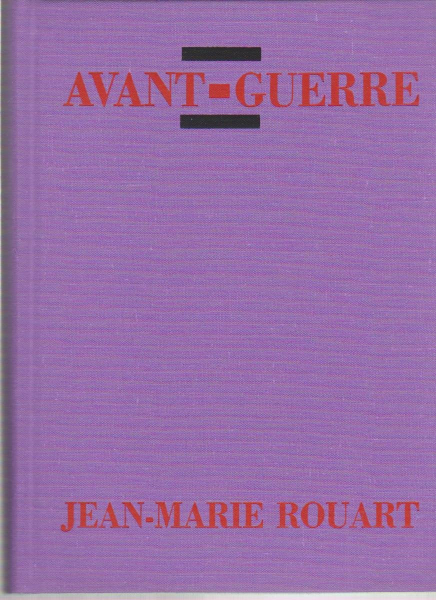 Avant-guerre Books