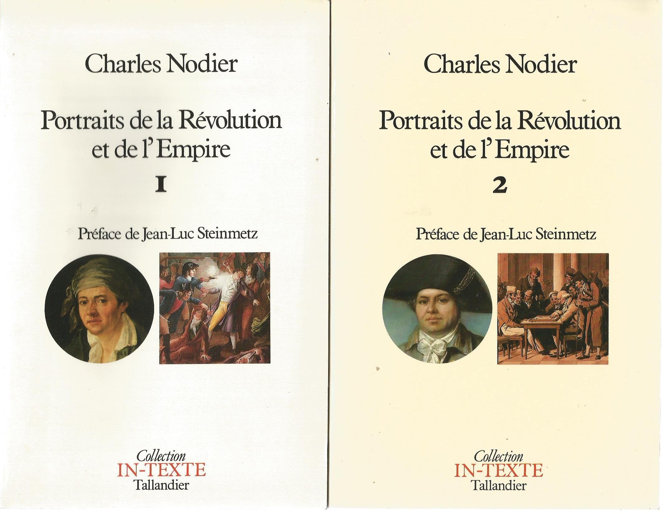 Souvenirs et portraits de la Révolution et de l'Empire. Vol. 1 Books