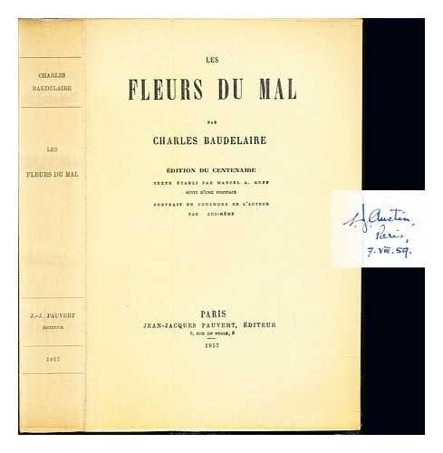 Les fleurs du mal Books