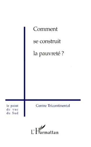 Comment se construit la pauvreté ? book