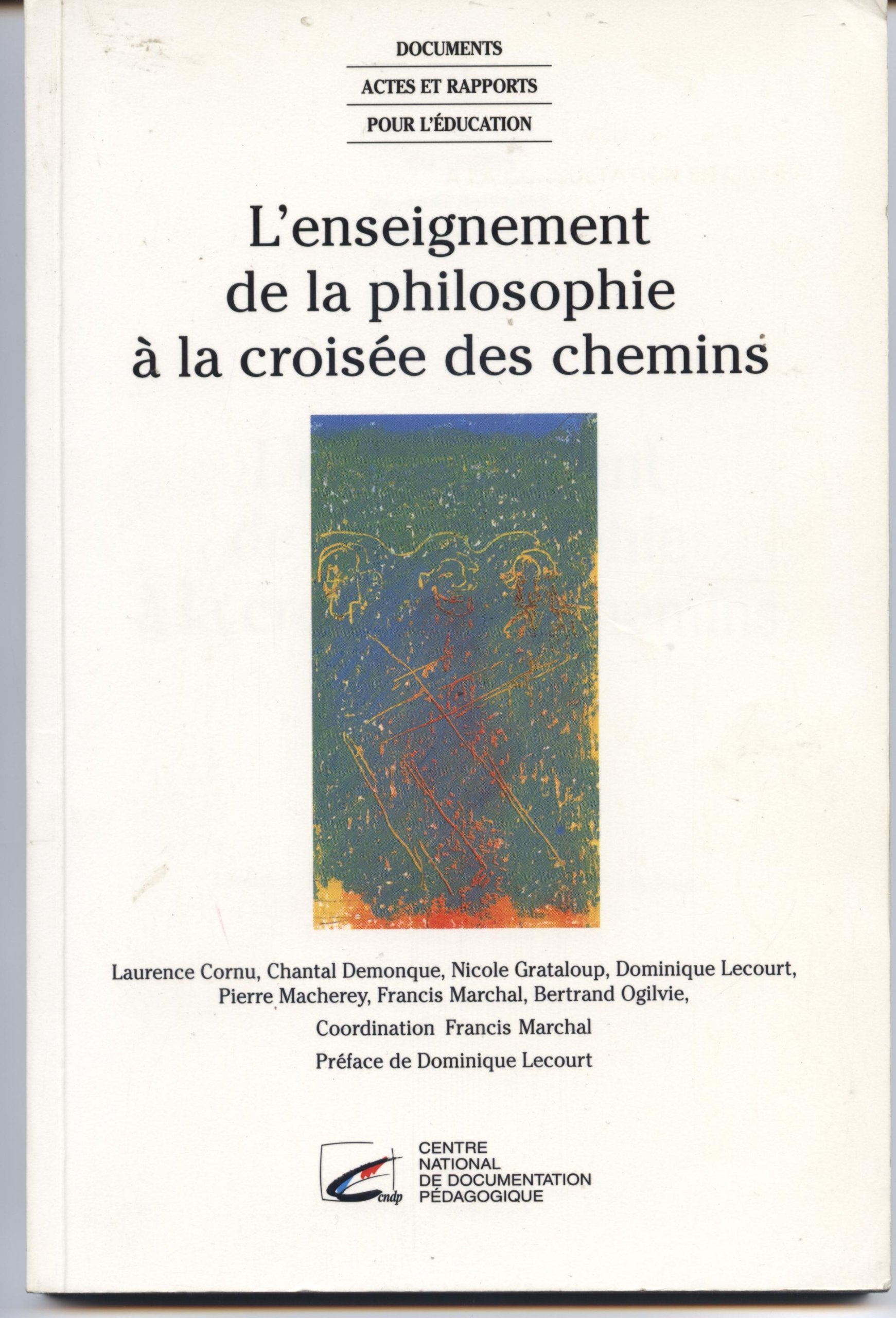 L'Enseignement De La Philosophie A La Croisee Des Chemins Books