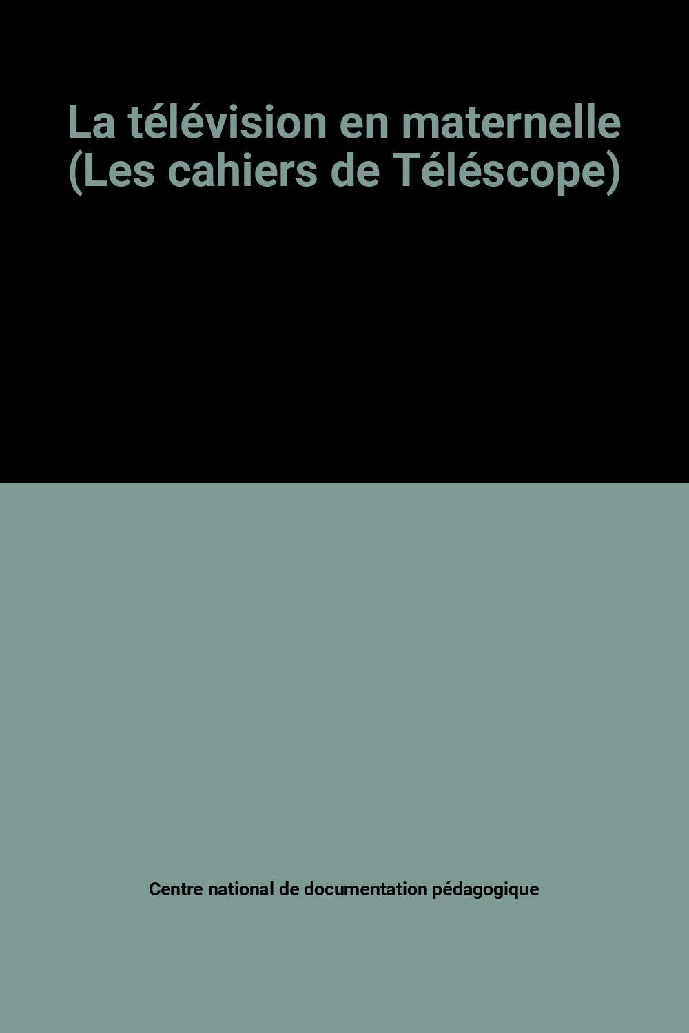 la television en maternelle Books