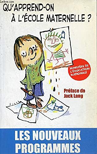 Qu'apprendras t-on a l'ecole maternelle book