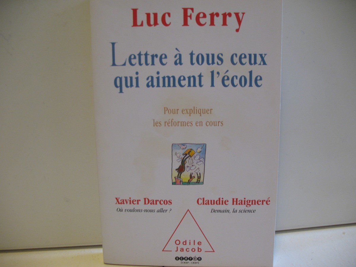 Lettre à tous ceux qui aiment l'école book