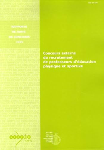 Concours externe de recrutement de professeurs d'éducation physique et sportive: CAFEP CAPEPS-privé book