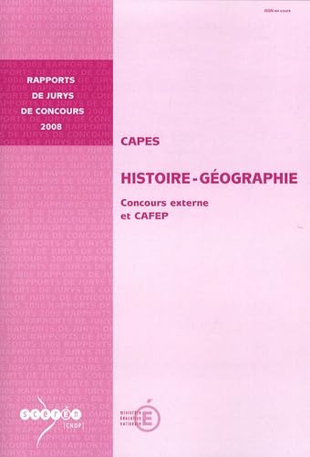 CAPES Histoire-Géographie: Concours externe et CAFEP Books