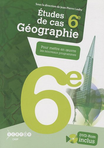 Etudes de cas géographie 6e book