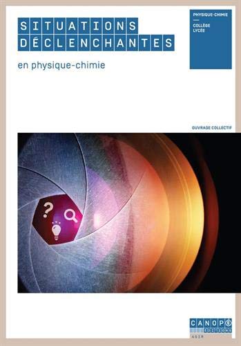 Situations déclenchantes en physique chimie Books