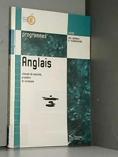 Nouveau programme de lycee seconde generale langue vivante anglais 75503153 Books