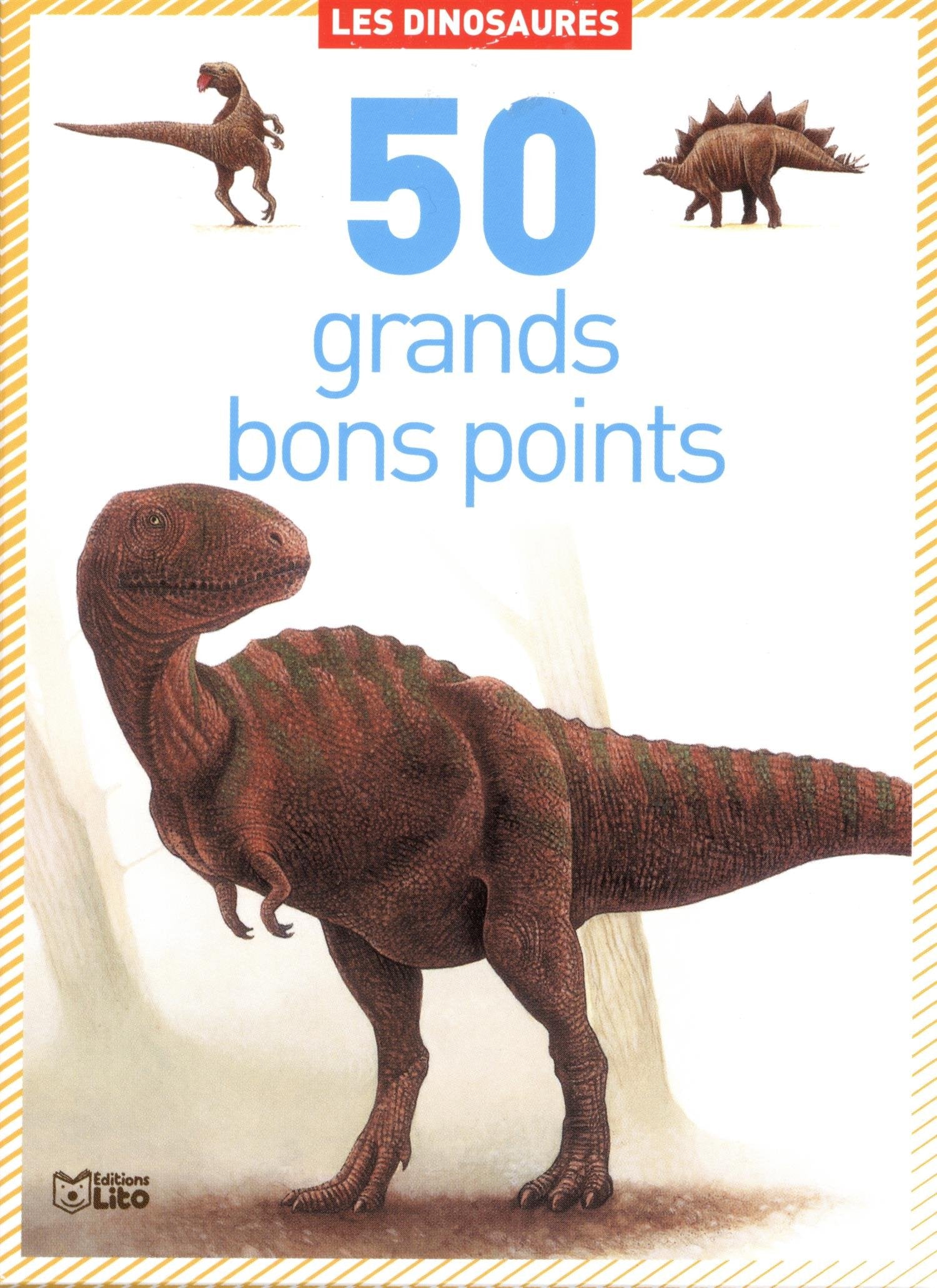 Boîte de 50 grands bons points - Dinosaures - Dès 5 ans Books