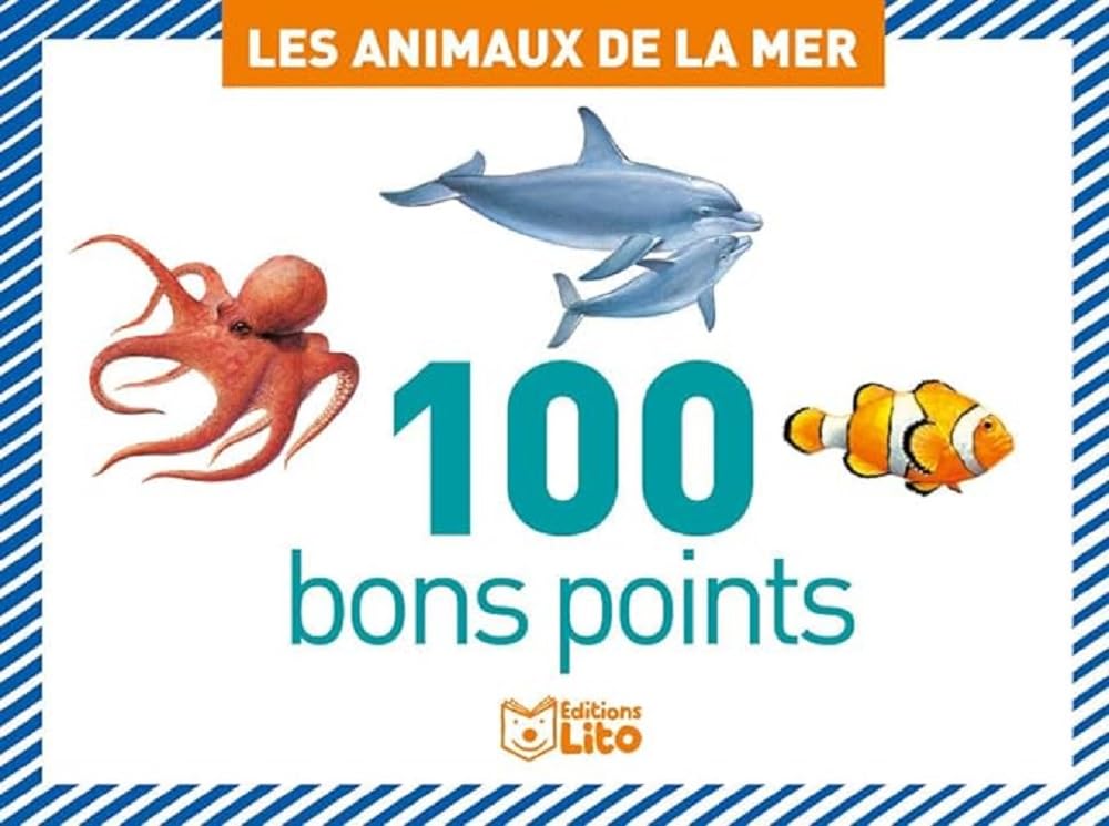 Boîtes de 100 bons points: Les animaux de la mer - Dès 5 ans Books