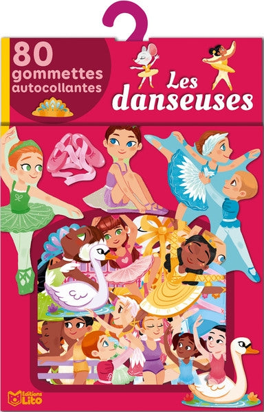 Les danseuses : 80 gommettes autocollantes Books