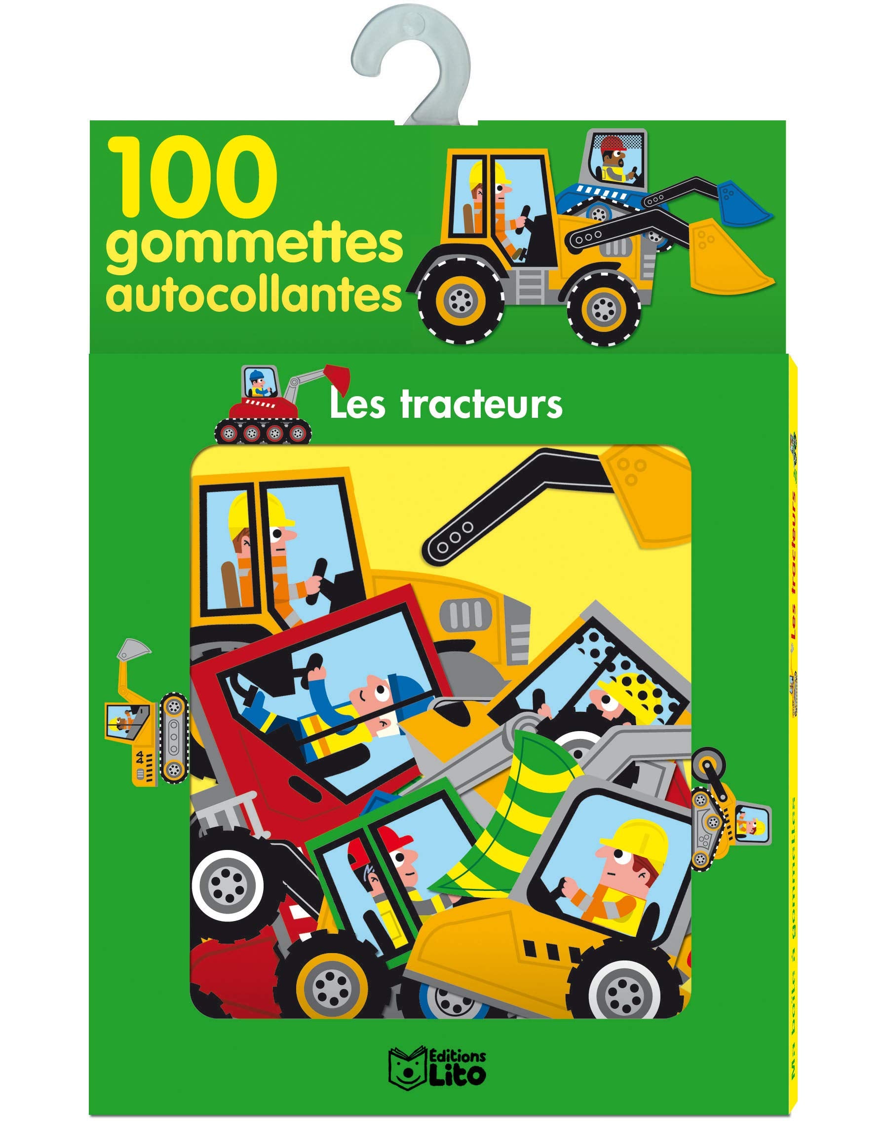 Ma Boite a Gommettes : les Tracteurs - Dès 3 ans: 100 gommettes autocollantes Books