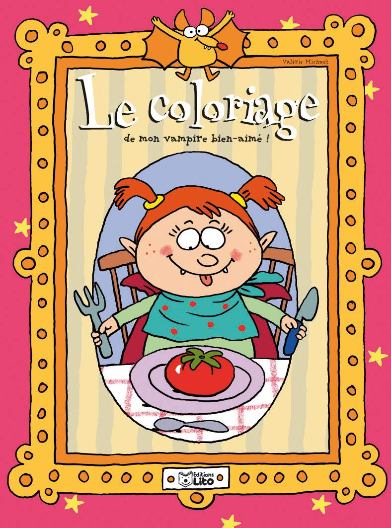 Mon Vampire Bien-Aimé Végétarien : Coloriage dés 3 ans book