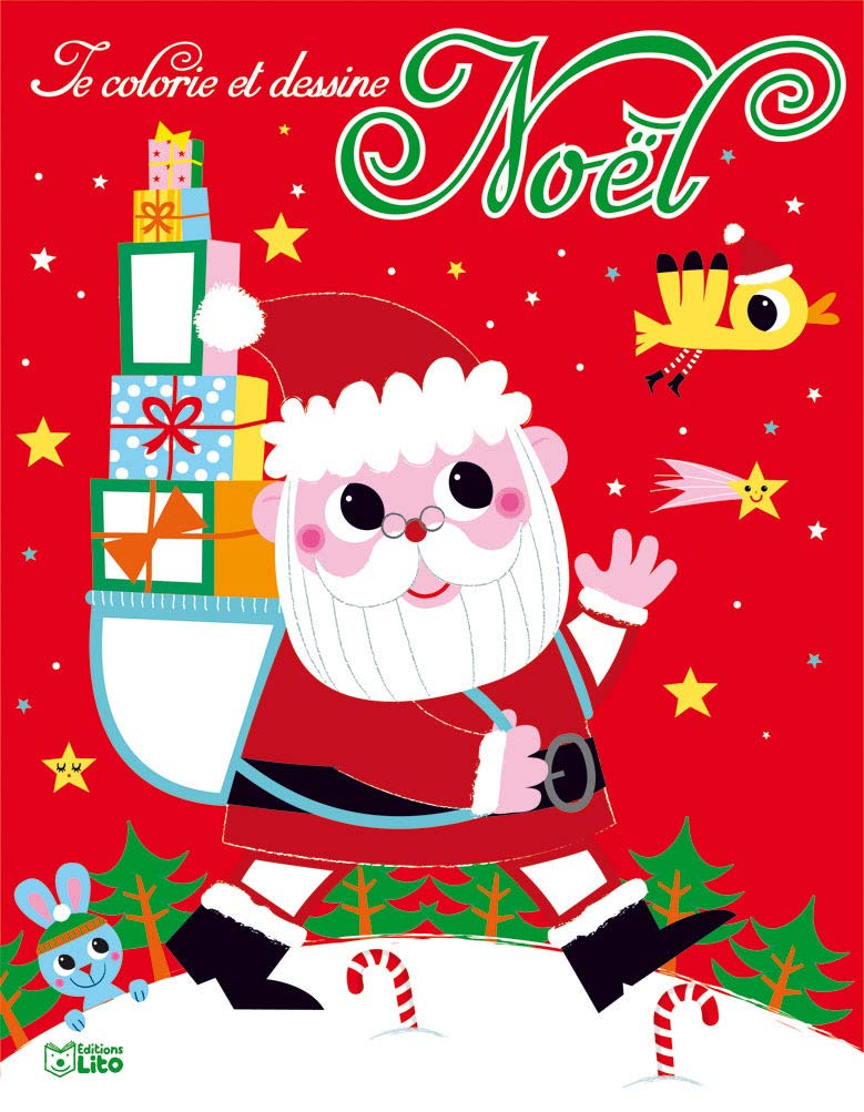 Mon Coloriage Merveilleux : Les cadeaux du Père Noel - Dès 4 ans Books