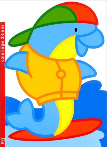 J'aime bien colorier les dauphins book