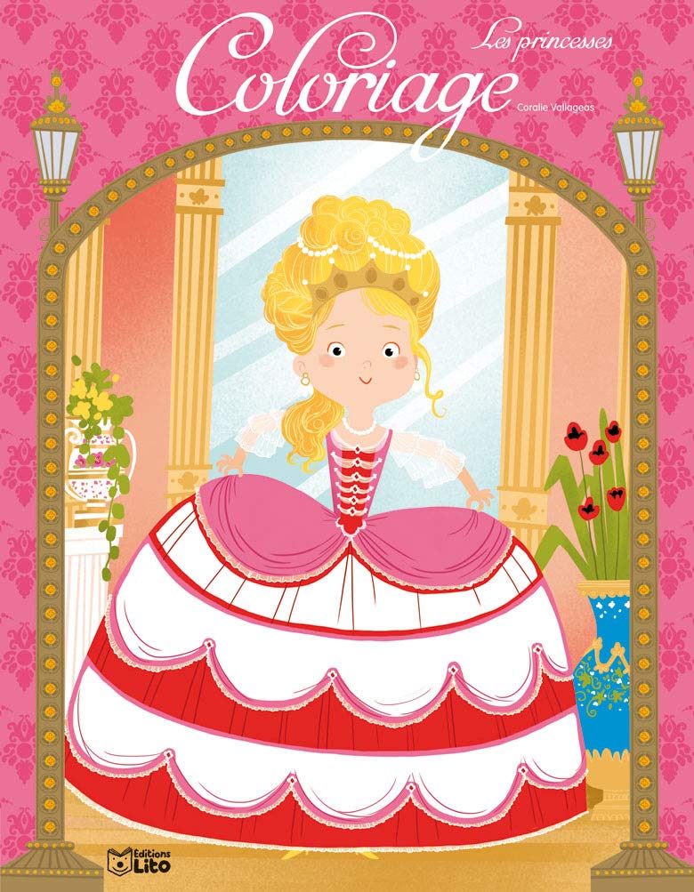 Coloriage Les princesses (rose) book