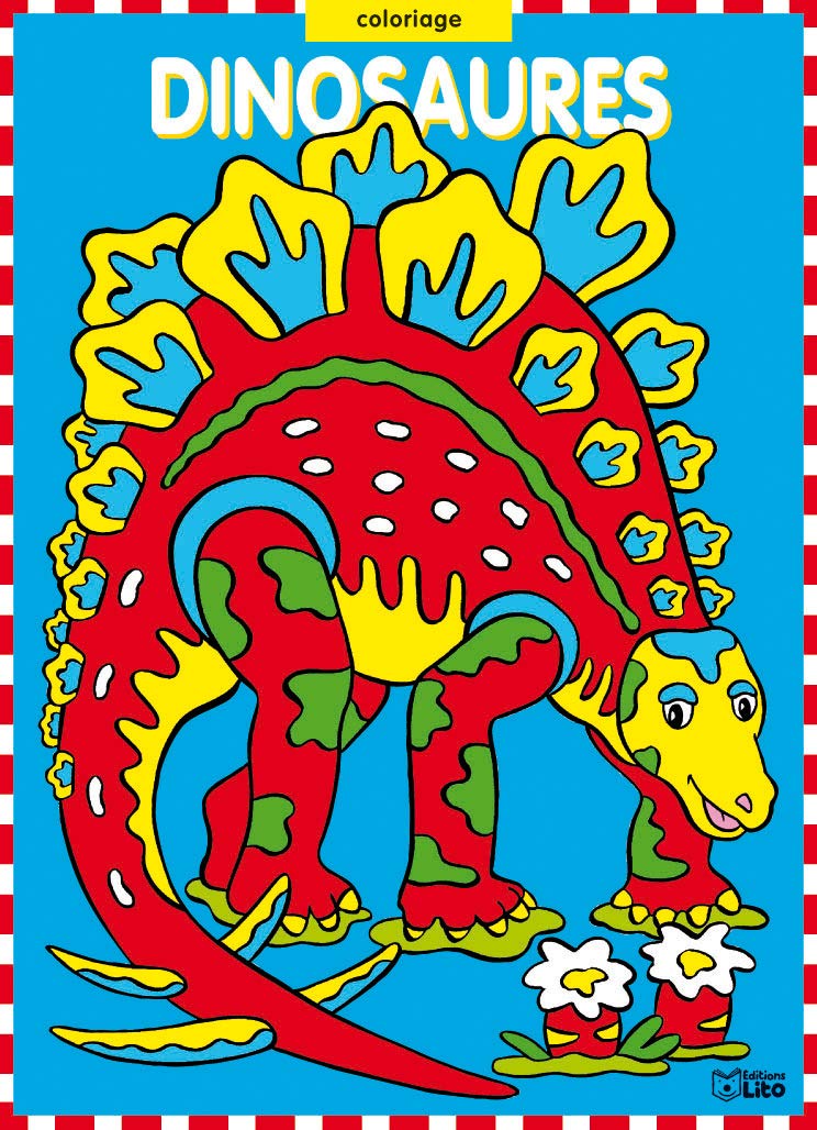 Dinosaures queue dentelée : Coloriage( périmé ) Books