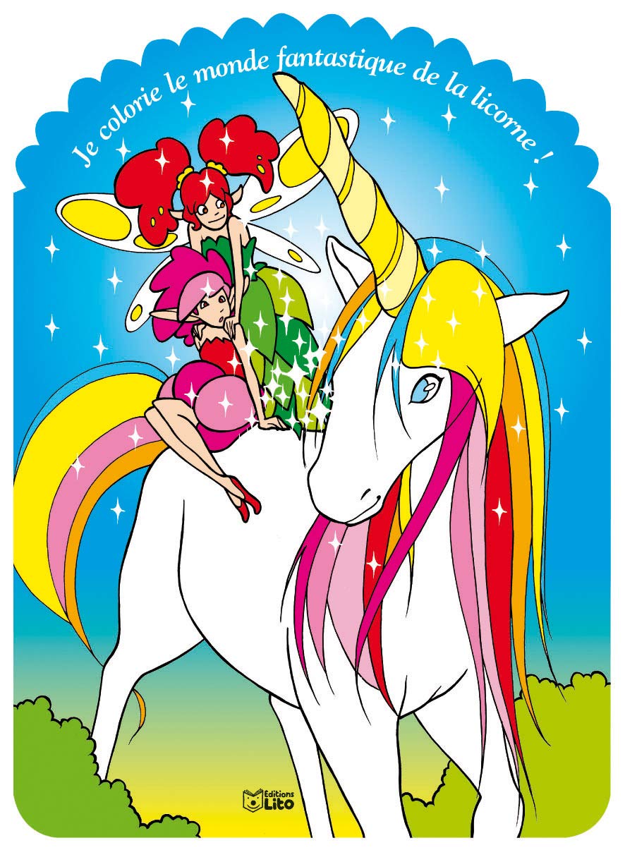 Je colorie le monde fantastique de la licorne ! book