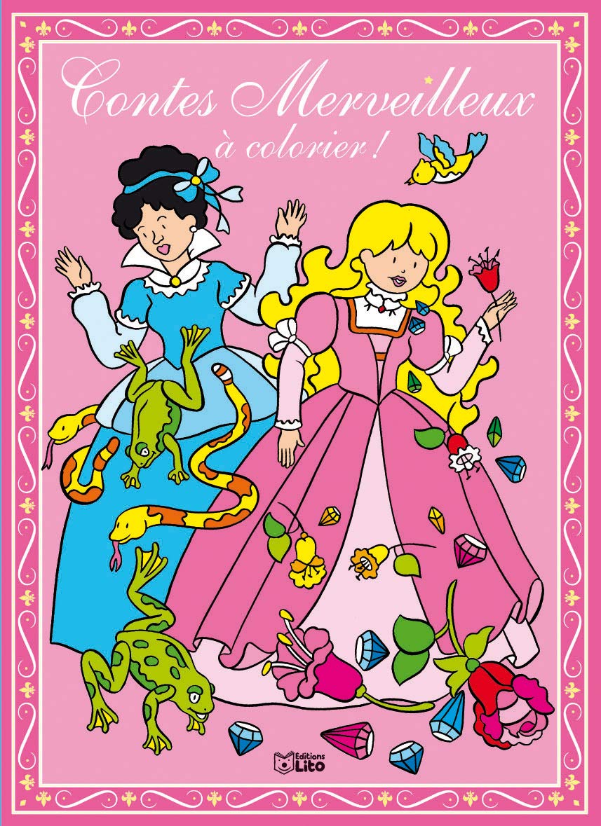 Contes Merveilleux à colorier ! book
