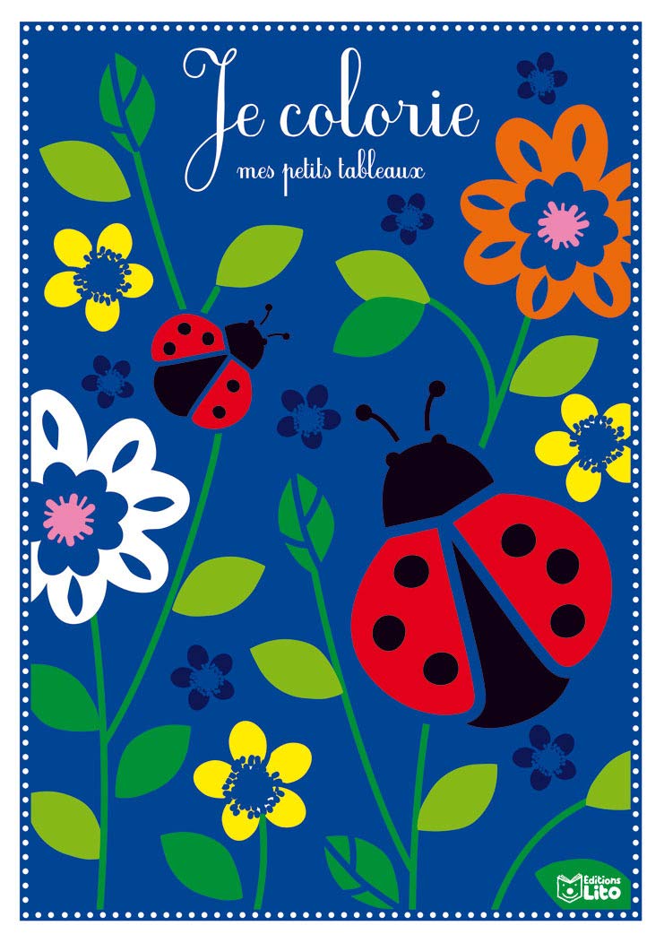 Mes Ptits Tableaux à colorier: Les coccinelles - Dès 5 ans Books