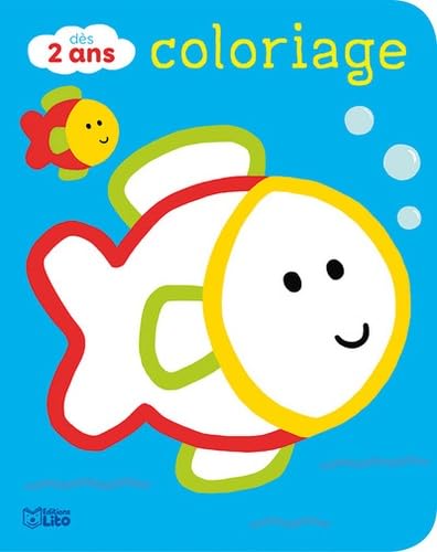 Coloriages pour les tout-petits: les animaux de la mer - Dès 2 ans book