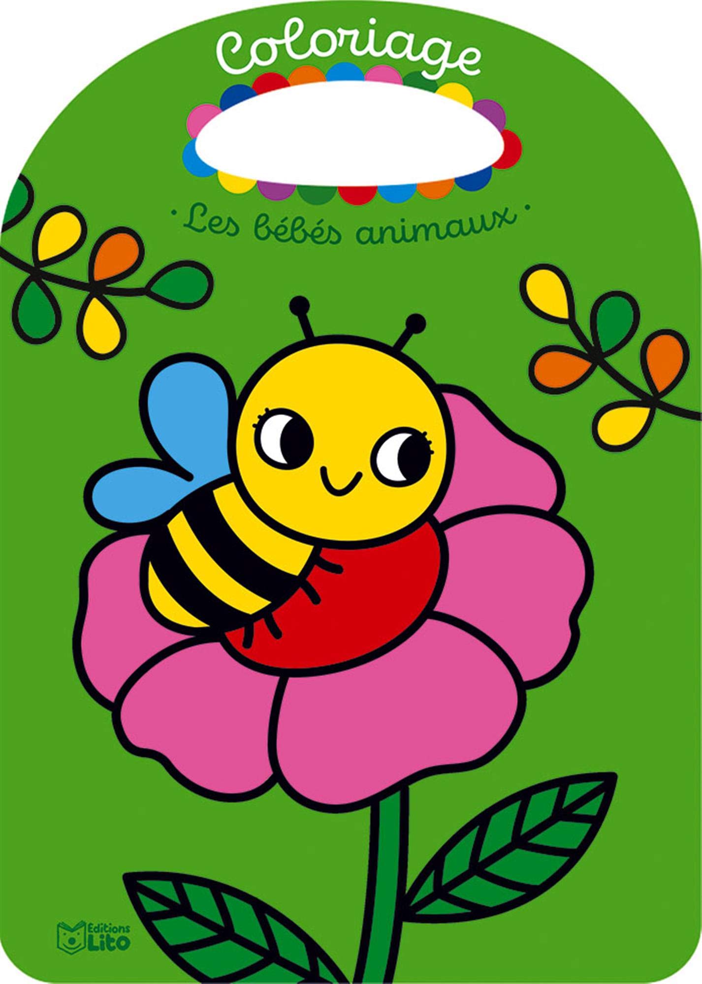 Coloriages bébés animaux: Les bébés animaux du jardin - Dès 2 ans book