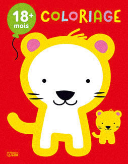 Coloriage, 18 mois : bébés animaux Books