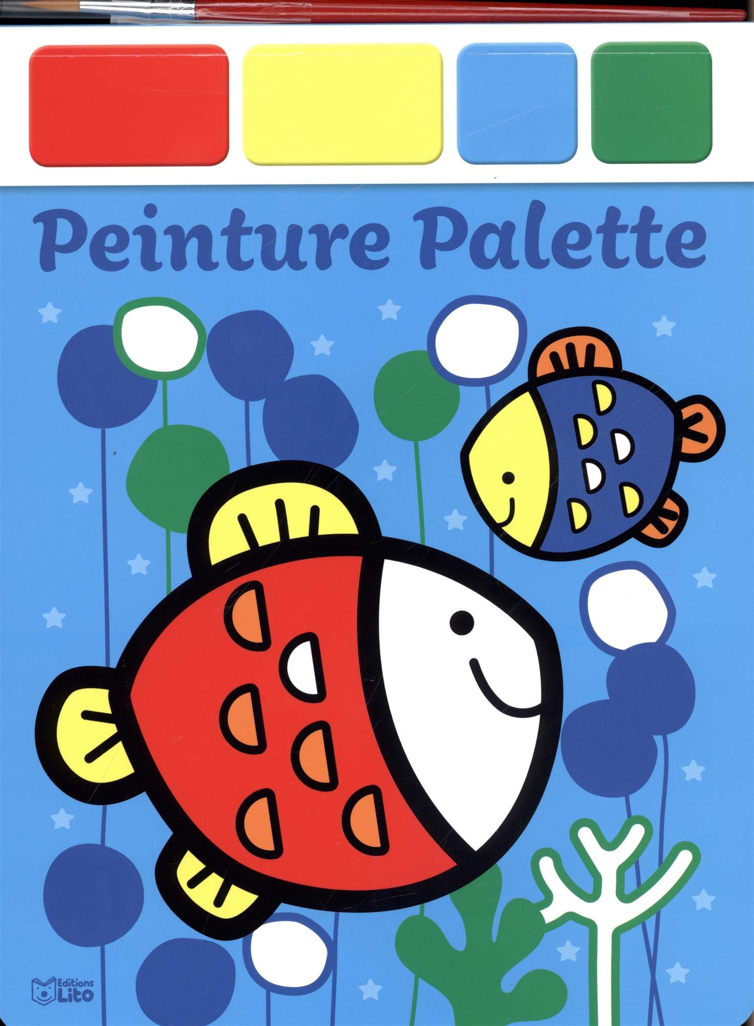 Peinture palette - les poissons Books