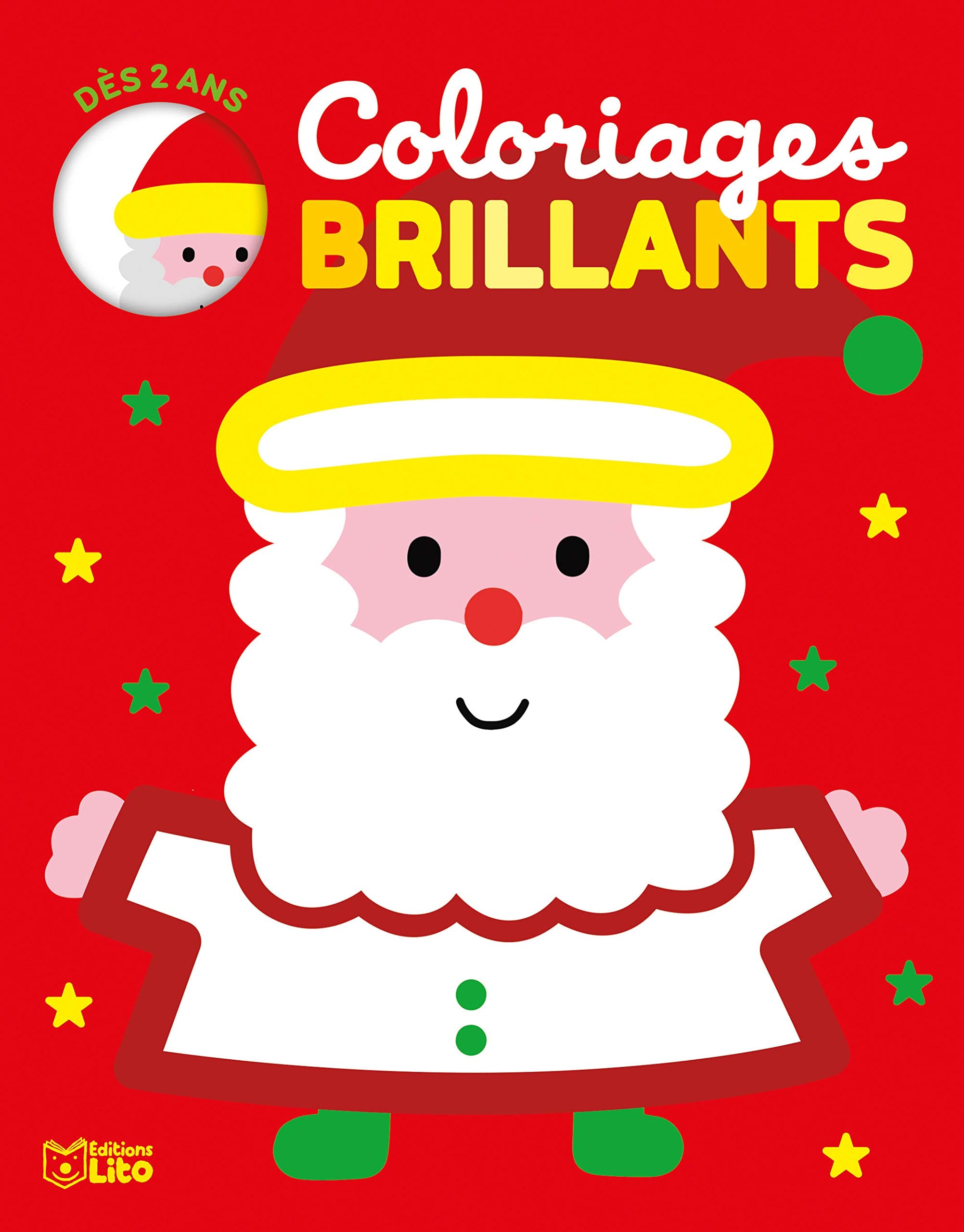 Coloriages brillants Joyeux Noël book