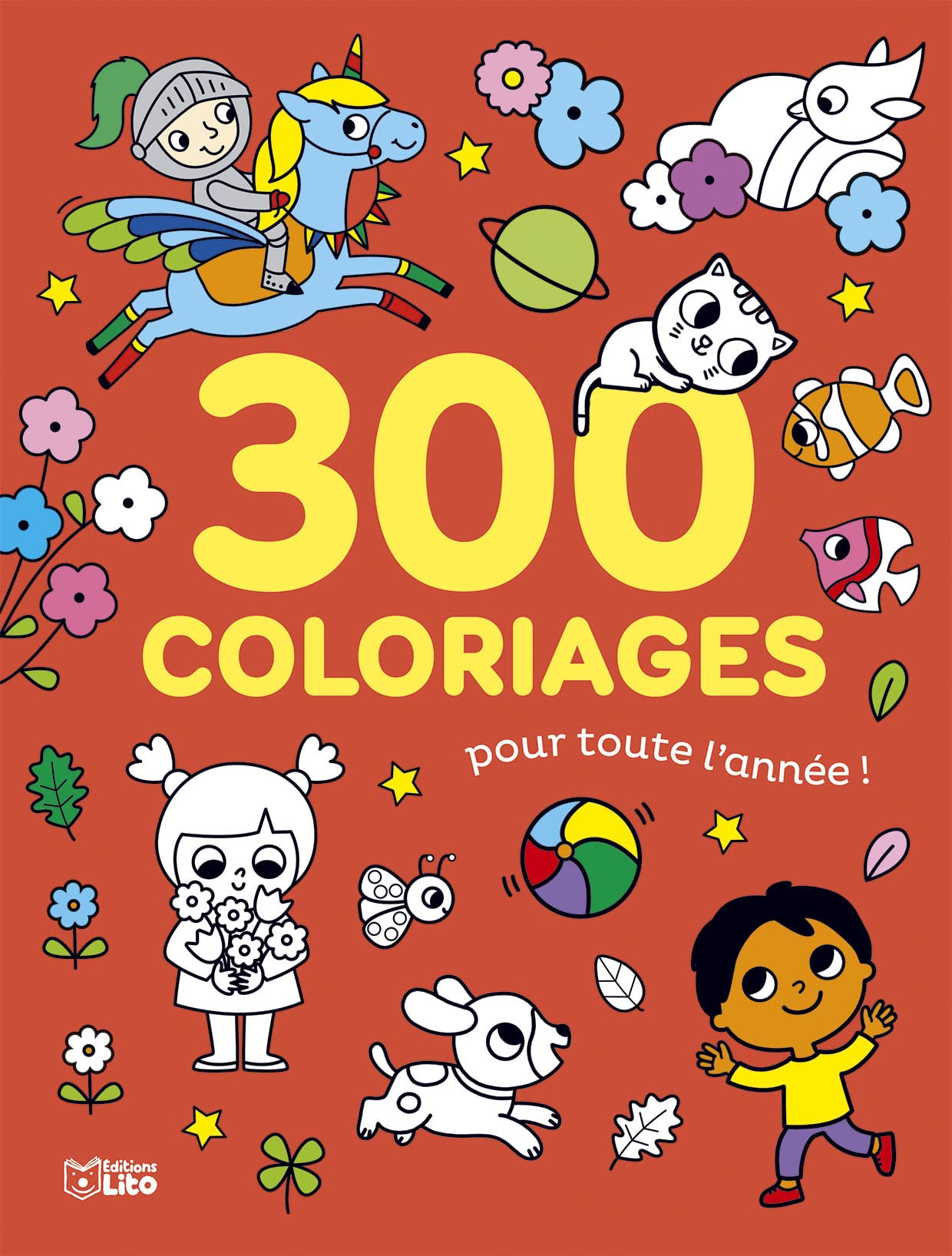300 coloriages pour toute l' année - A partir de 3 ans book
