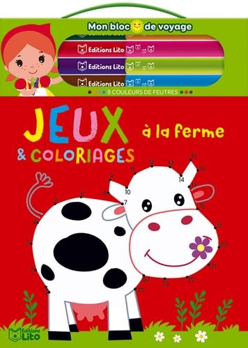 Mon bloc de voyage - A la ferme - Dès 5 ans book