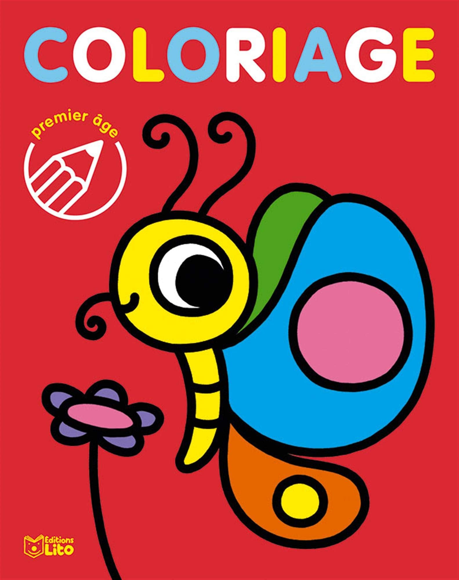 Coloriage Premier Age - Le Papillon - Dès 3 ans Books