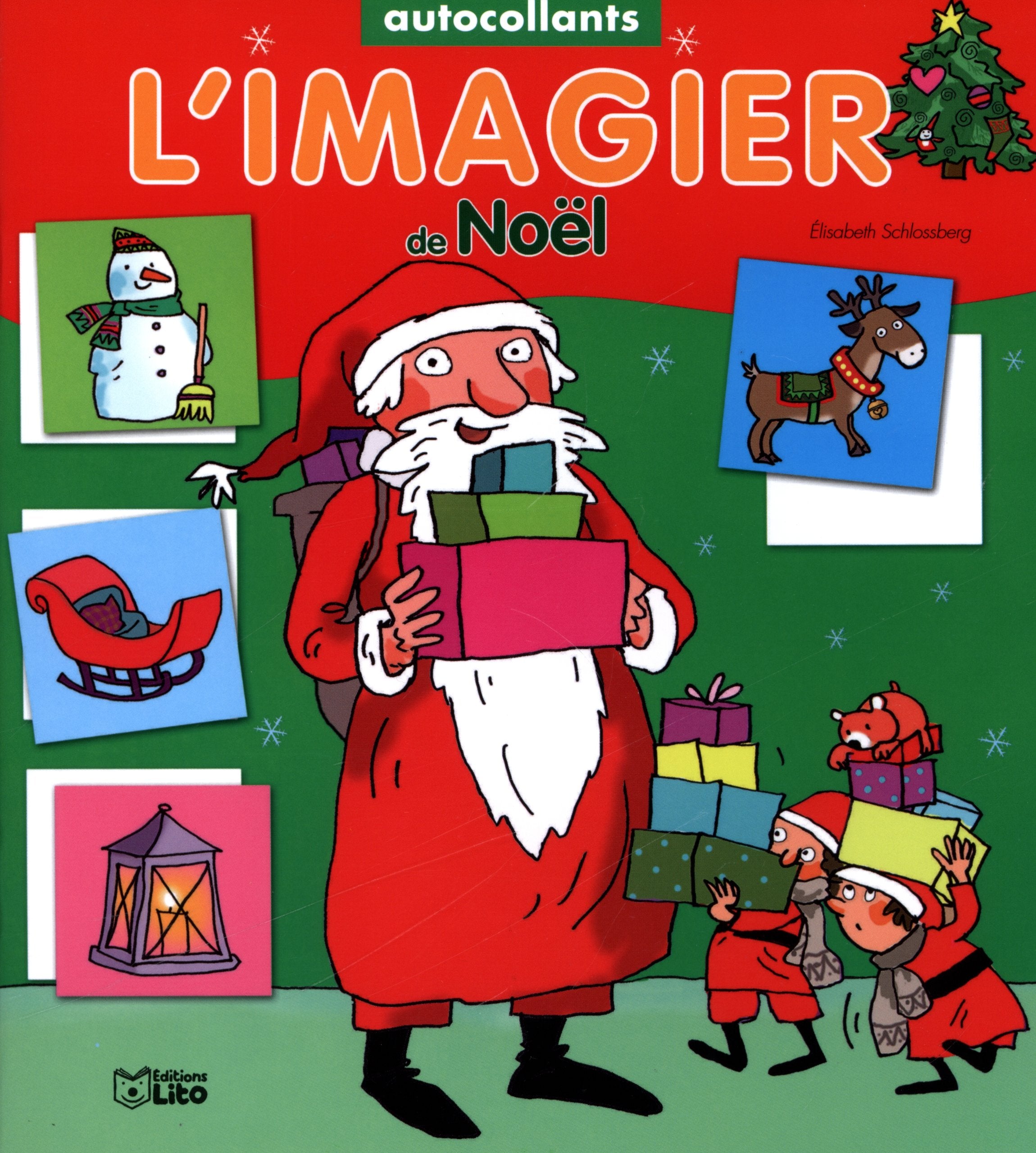 Collection Imagier : l'Imagier de Noël - 3 ans et +: Autocollants Books
