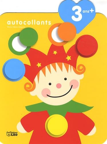 Je grandis avec les autocollants : 3 ans et + - Le petit clown book