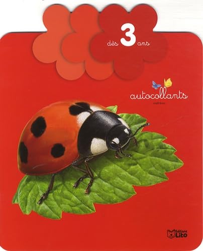 Autocollants Petite Fleur : la Coccinelle - Dès 3 ans book