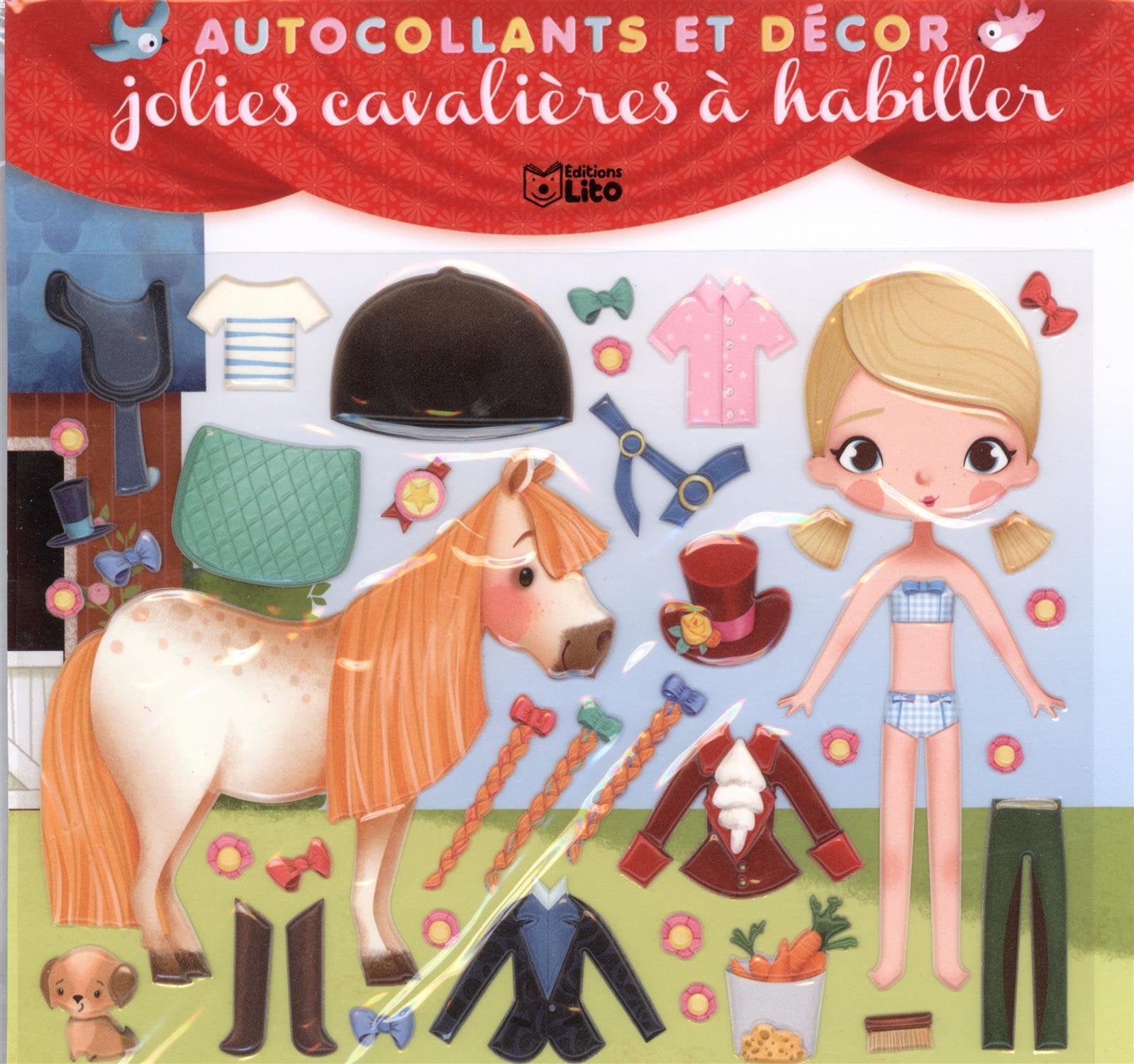 Jolies cavalières à habiller Books