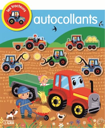 Mes véhicules préférés en autocollants - les tracteurs - dès 3 ans Books
