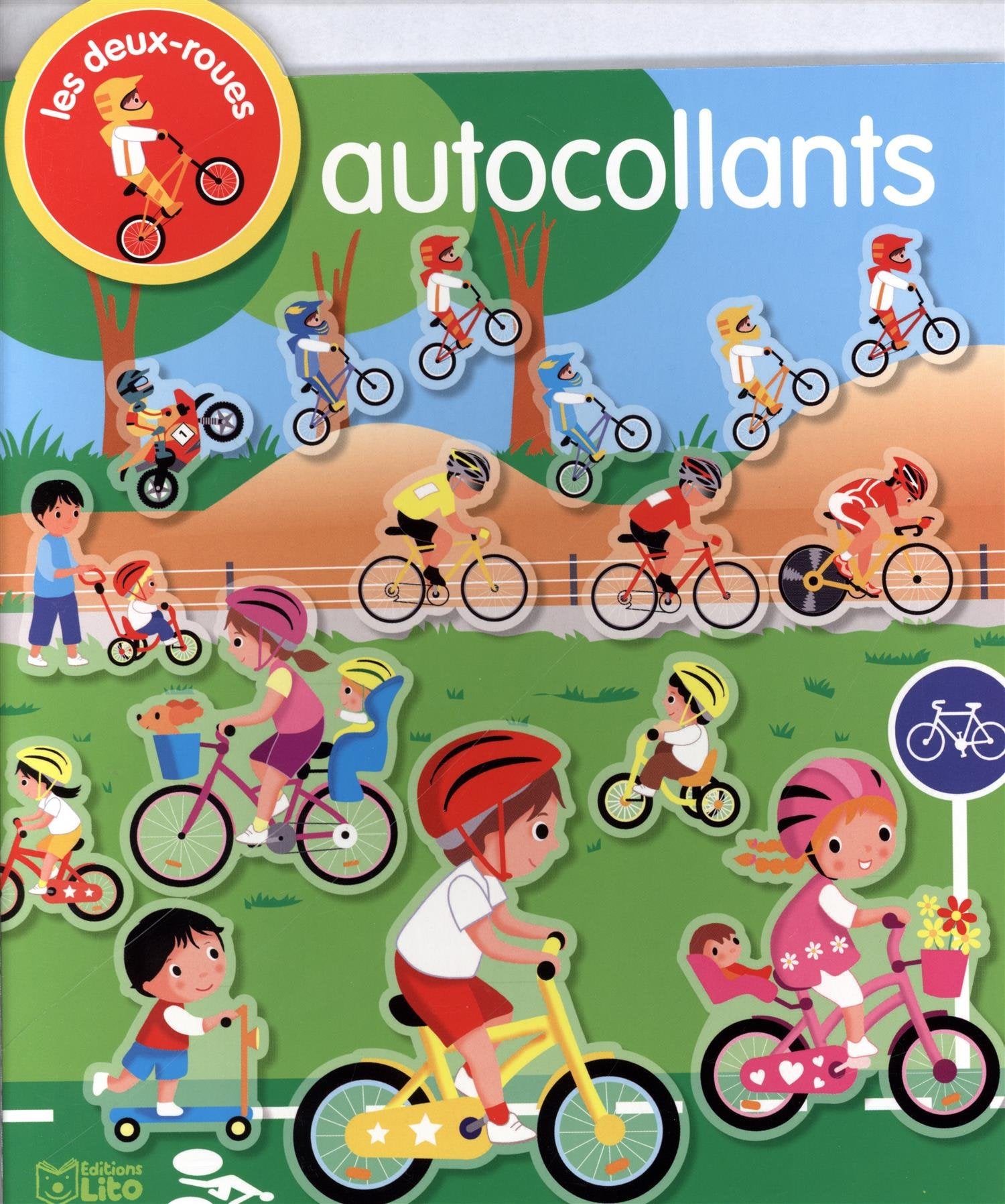 Les deux roues: Autocollants Books
