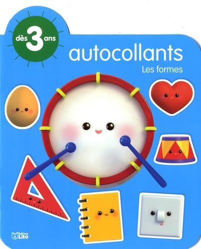 Autocollants petit soleil - Les formes- Dès 3 ans Books