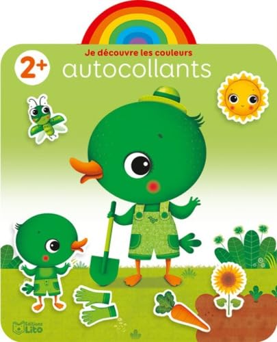 Autocollants Arc-en-ciel: La ferme - Dès 2 ans book