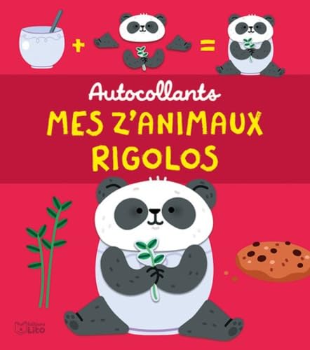 Autocollants mes z'animaux rigolos: Le panda - Dès 4 ans book