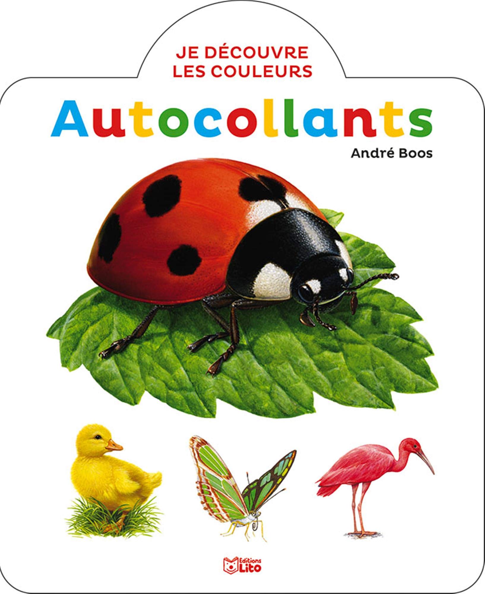 Je découvre les couleurs en autocollants: La coccinelle - Dès 3 ans Books